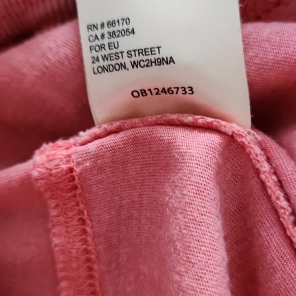 Anthropologie Saturday Sunday Harem Jogger Sweatpants, Coral Pink, Size M - Picture 8 of 10